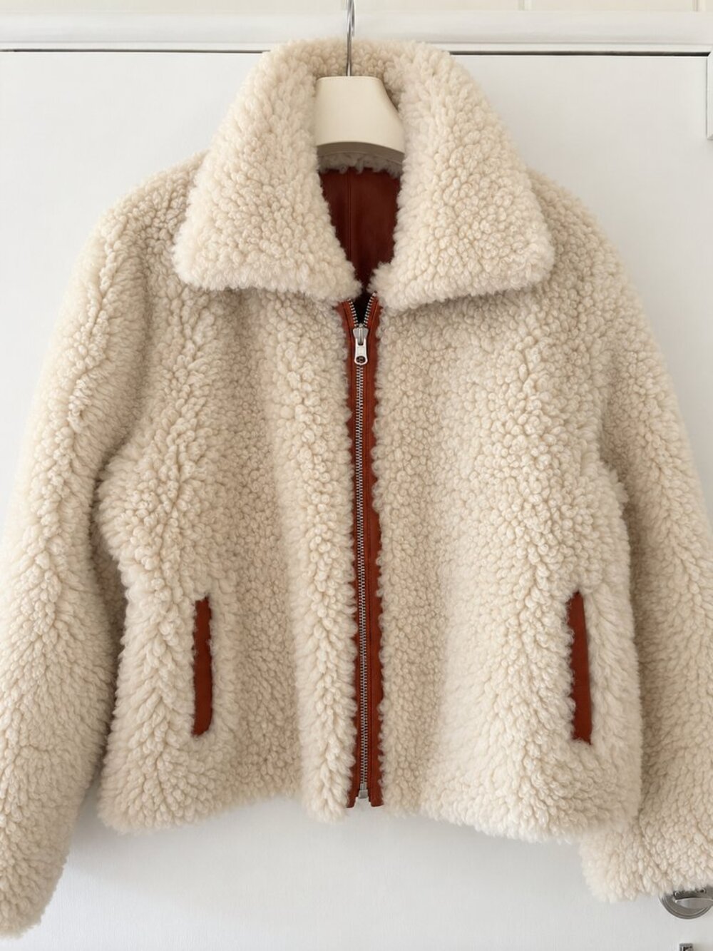 *REAL* Shearling & Leather Jacket, REVERSIBLE